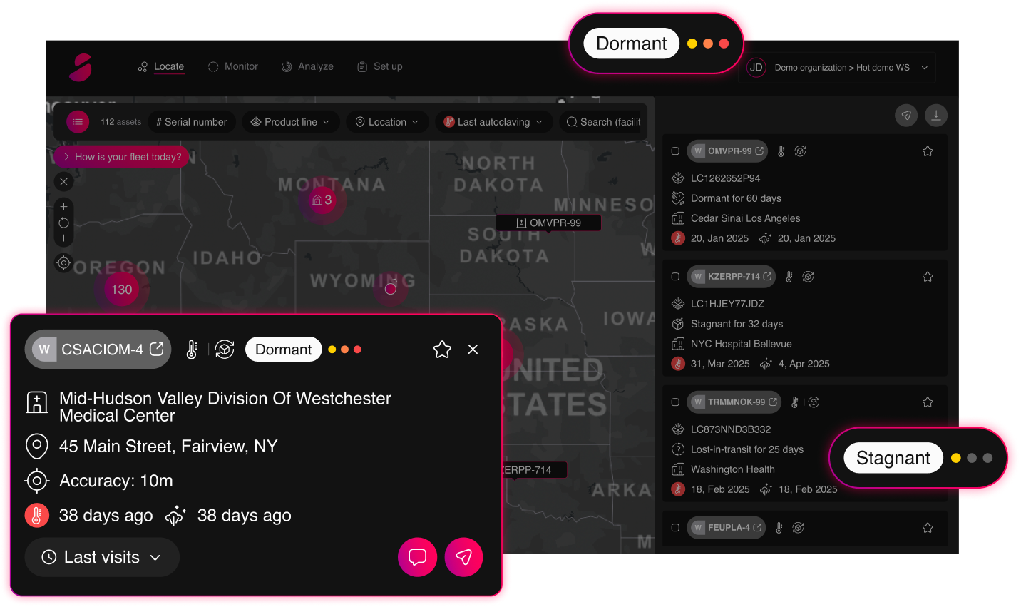 visual S-HUB platform dormant SMADE